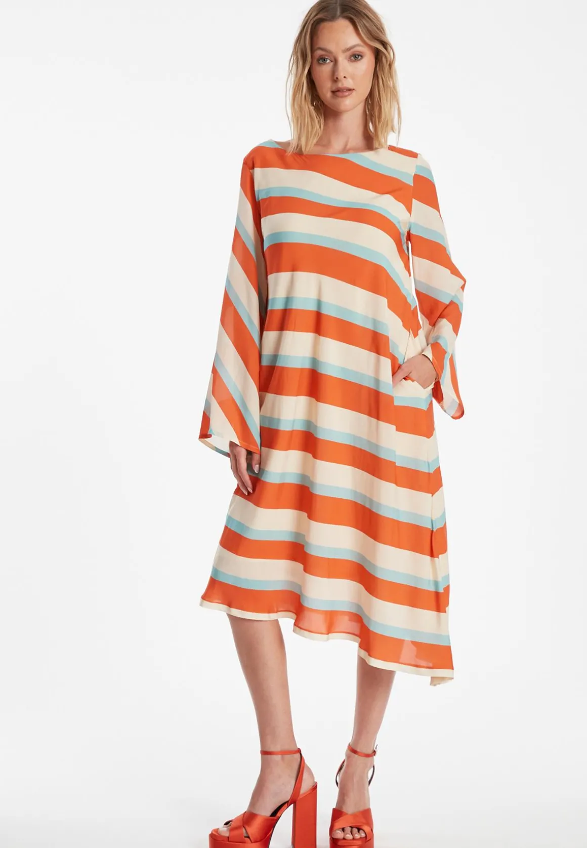 Asymmetrisches Kleid Zedoli