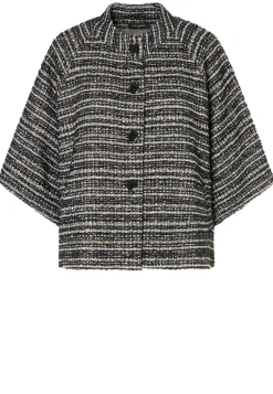 Bouclé-Capejacke Enalia