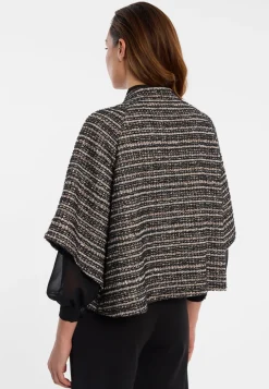 Bouclé-Capejacke Enalia