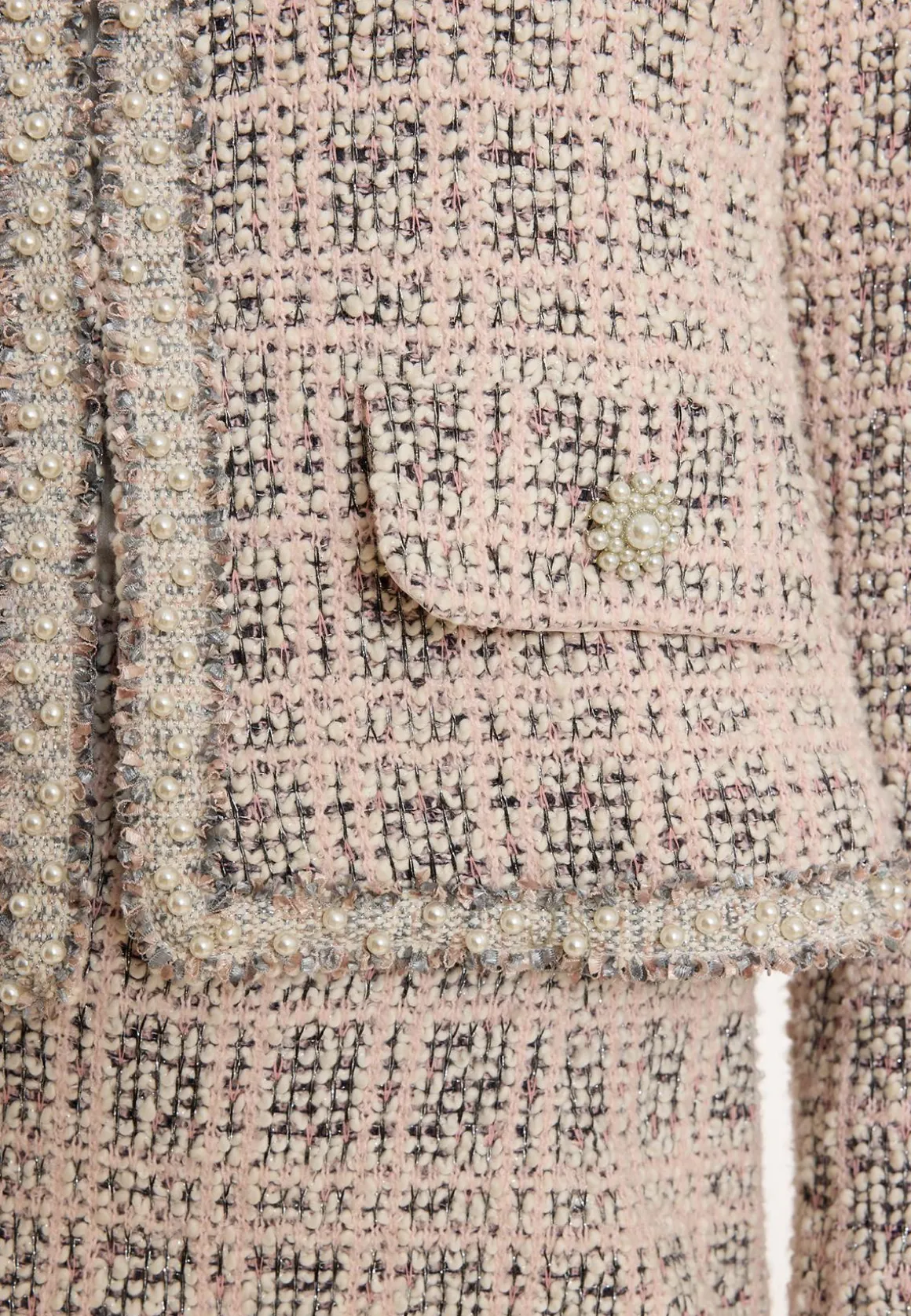 Bouclé Jacke Abjana