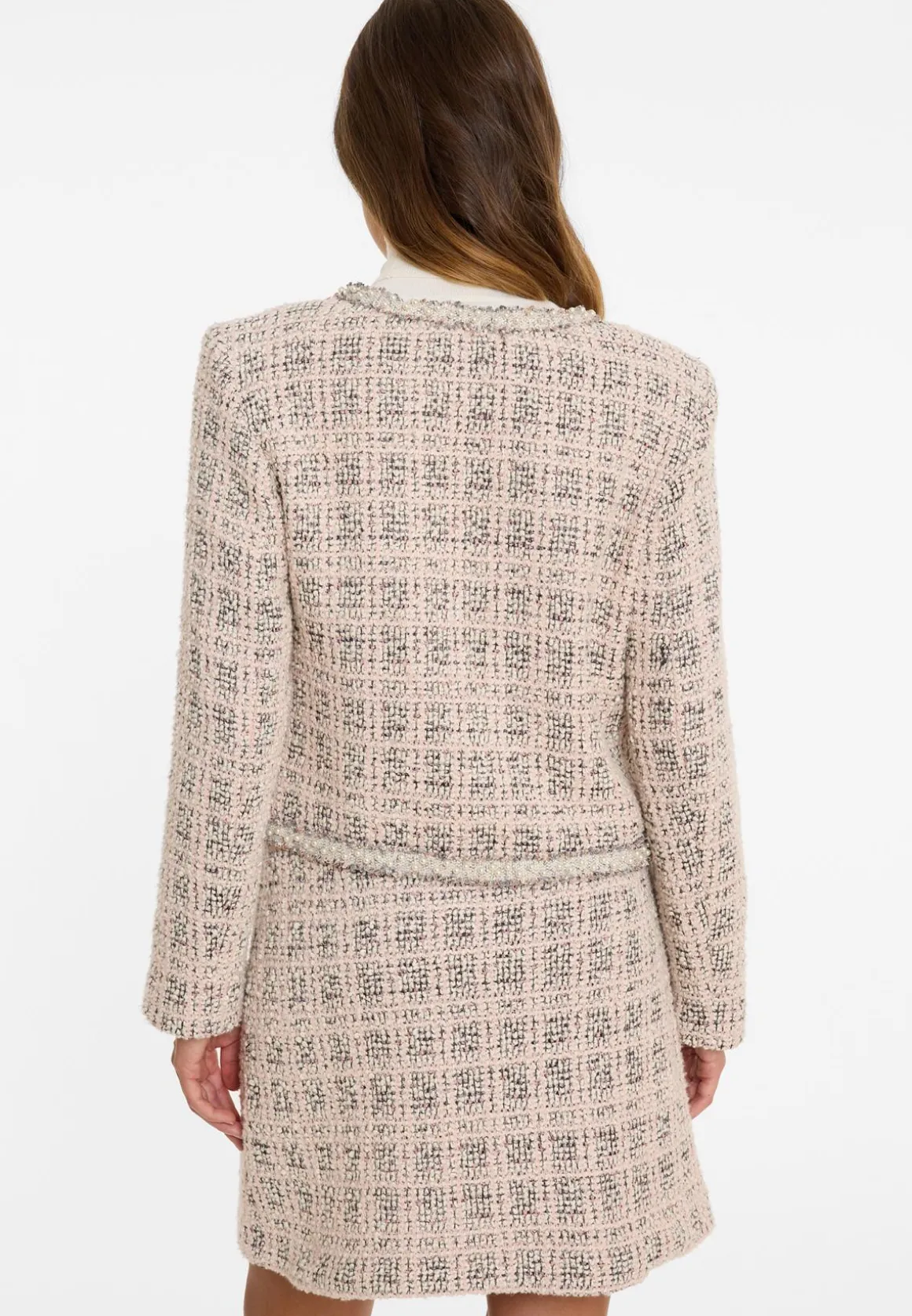 Bouclé Jacke Abjana