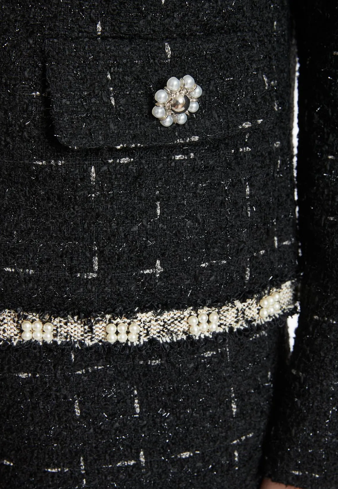 Bouclé Jacke Sadea
