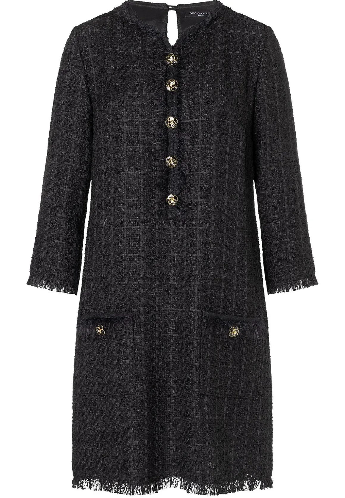 Bouclé Kleid Abena