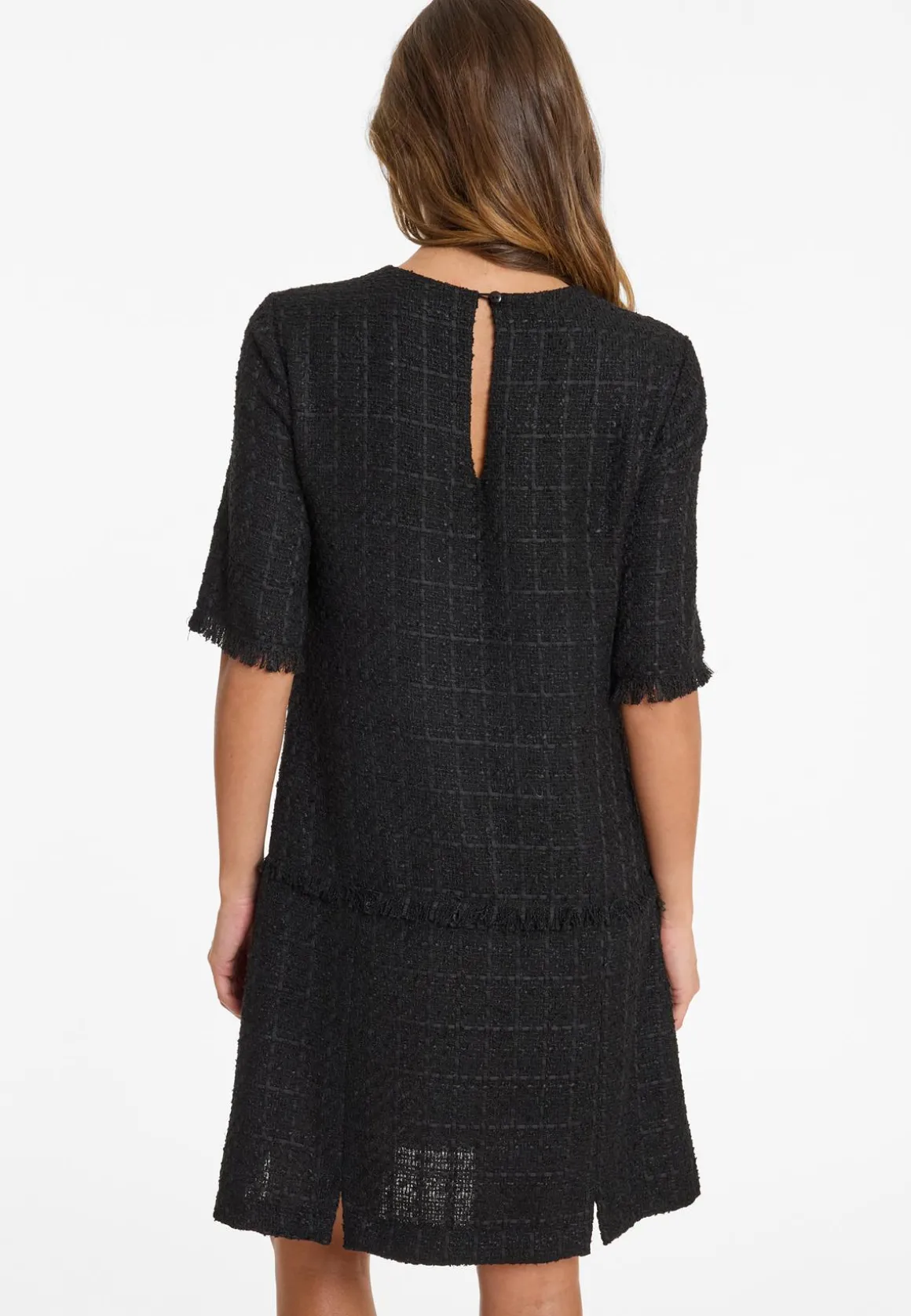 Bouclé Kleid Abesi