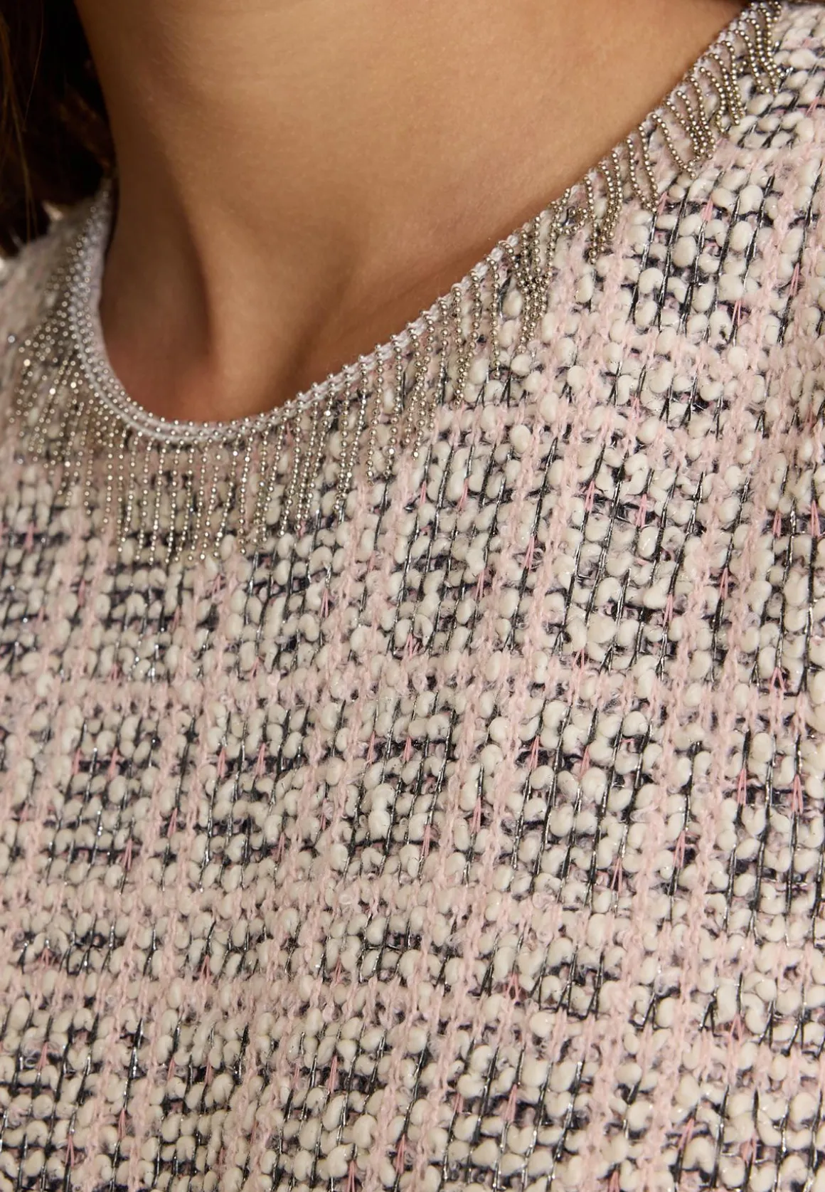 Bouclé Kleid Abjasa