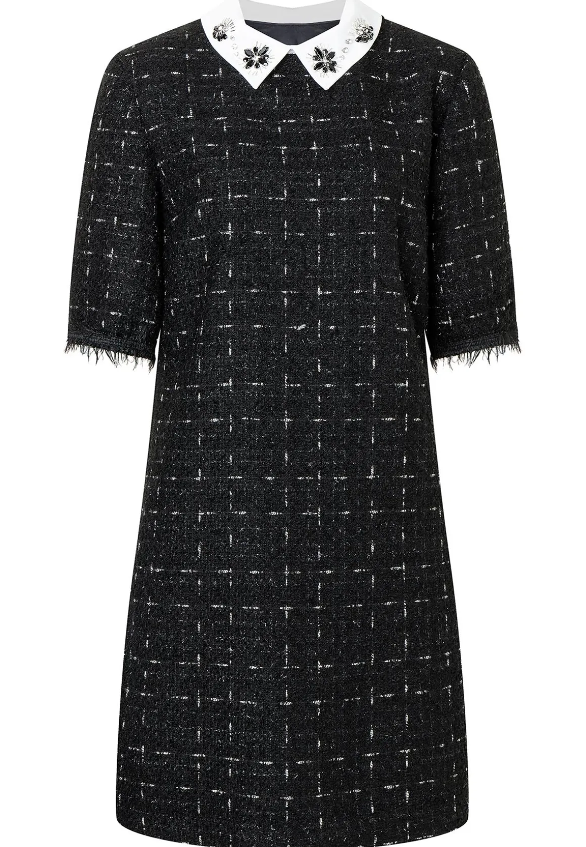 Bouclé Kleid Sadora