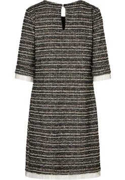 Bouclé Kurzarmkleid Enalora