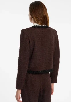 Bouclé-Kurzjacke Enanoris