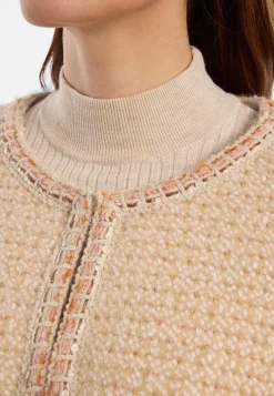 Bouclé-Kurzjacke Enaroraa