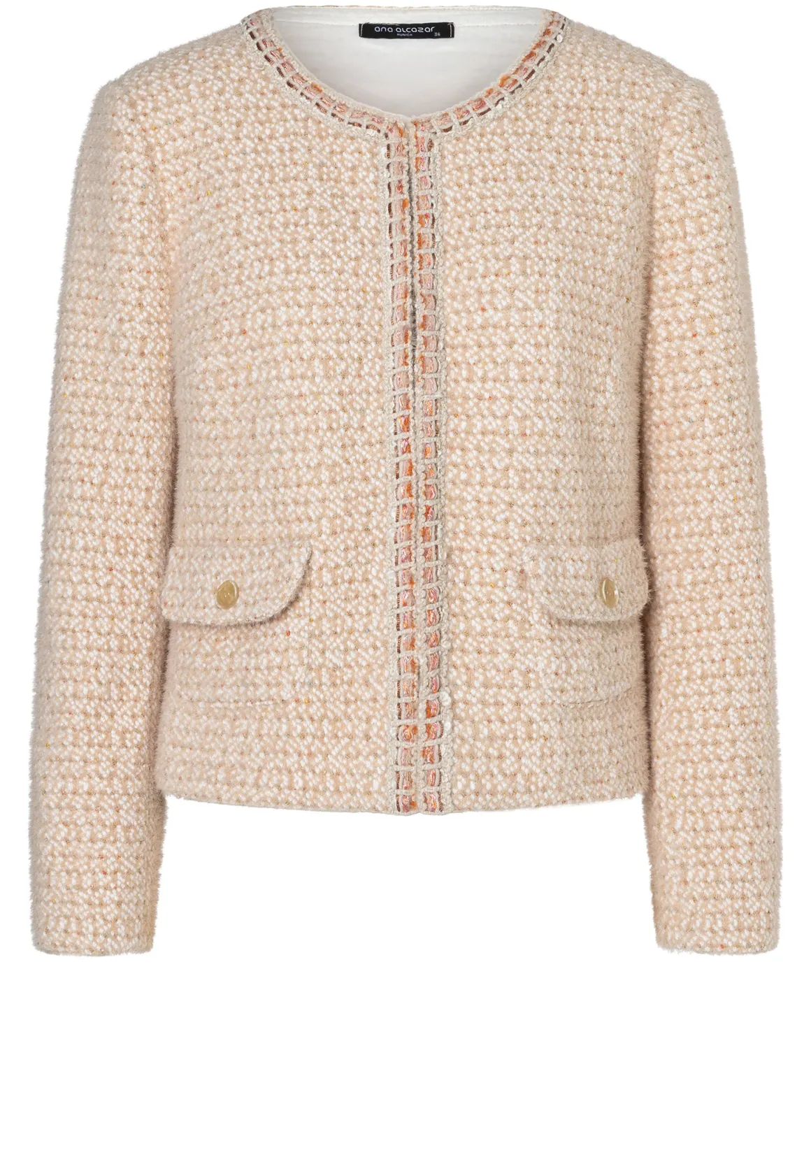 Bouclé-Kurzjacke Enaroraa