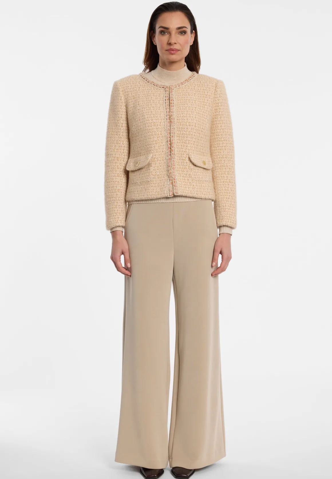 Bouclé-Kurzjacke Enaroraa