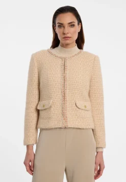 Bouclé-Kurzjacke Enaroraa