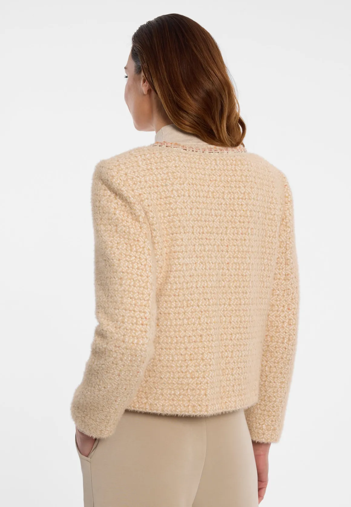 Bouclé-Kurzjacke Enaroraa
