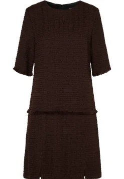 Bouclé-Shiftkleid Enarae