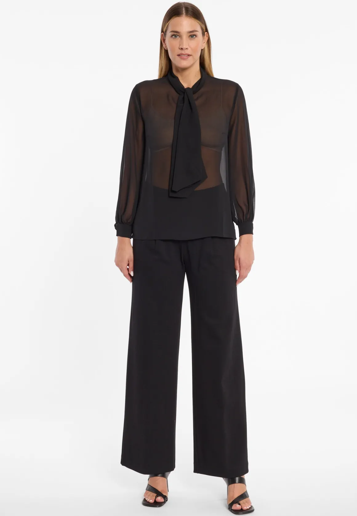 Chiffonbluse Cosara