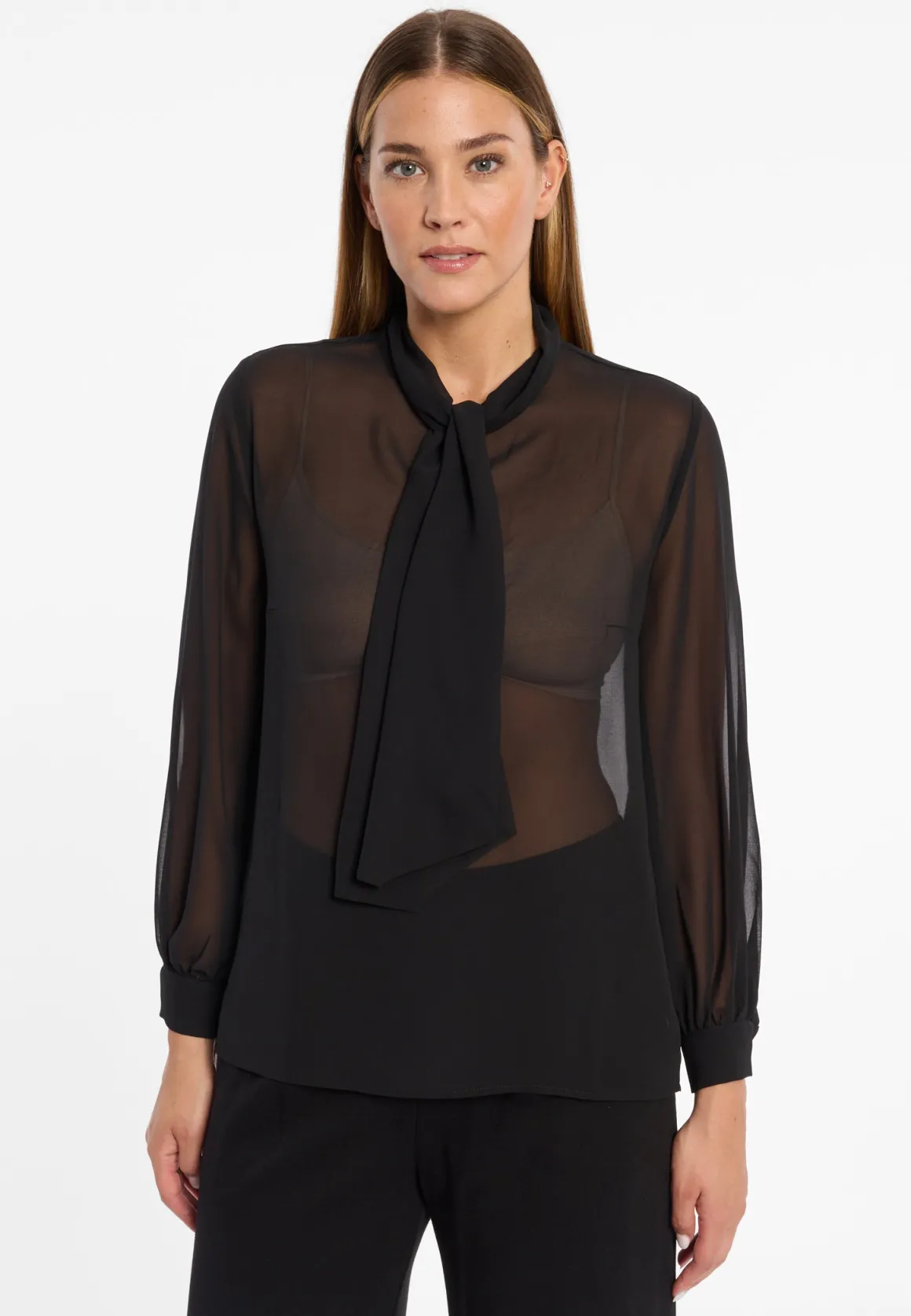 Chiffonbluse Cosara