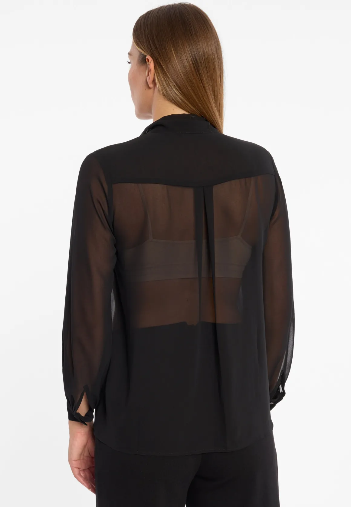 Chiffonbluse Cosara
