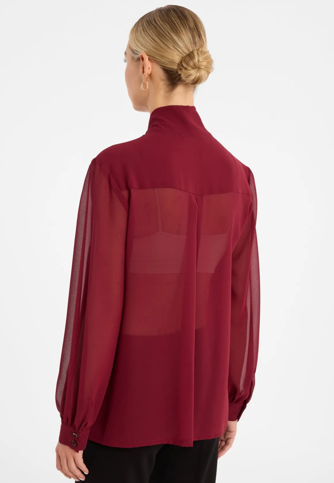 Chiffonbluse Cosy