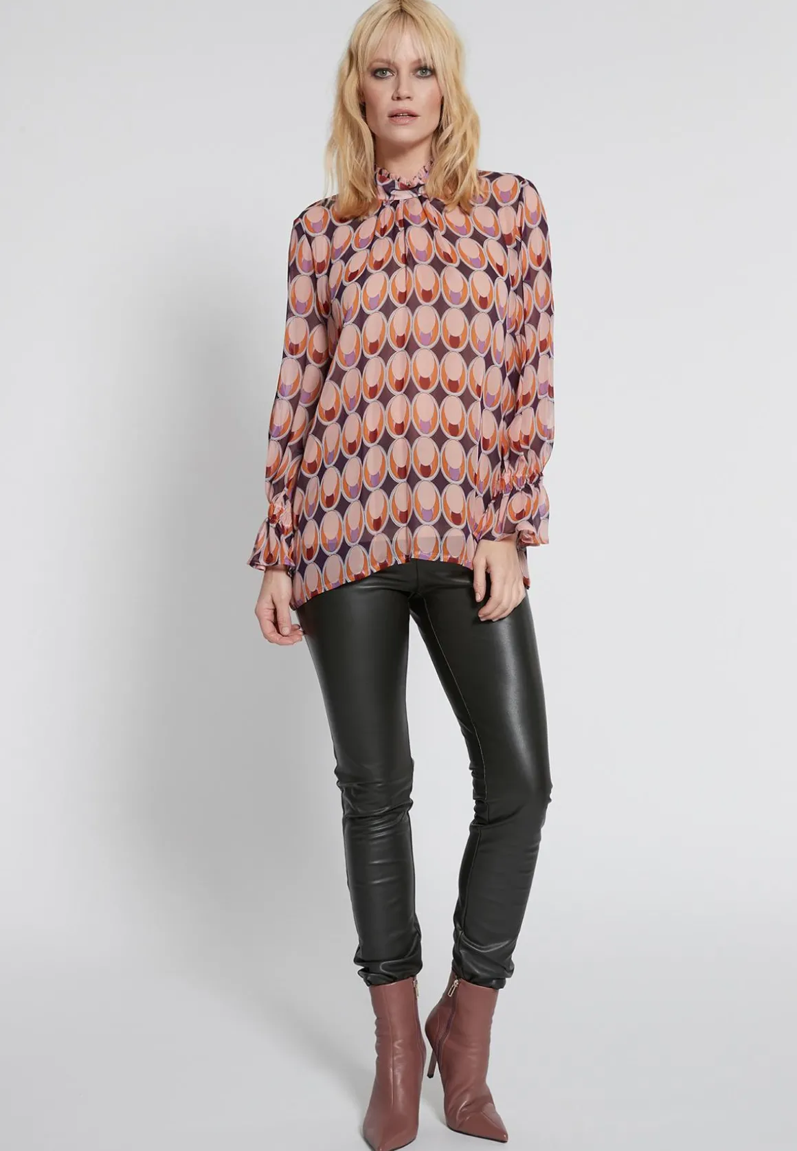 Chiffonbluse Hagoly