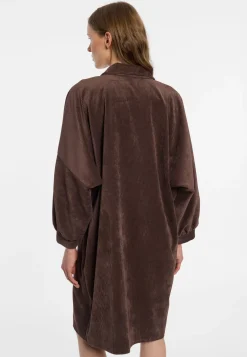 Cord-Hemdblusenkleid Enlivao