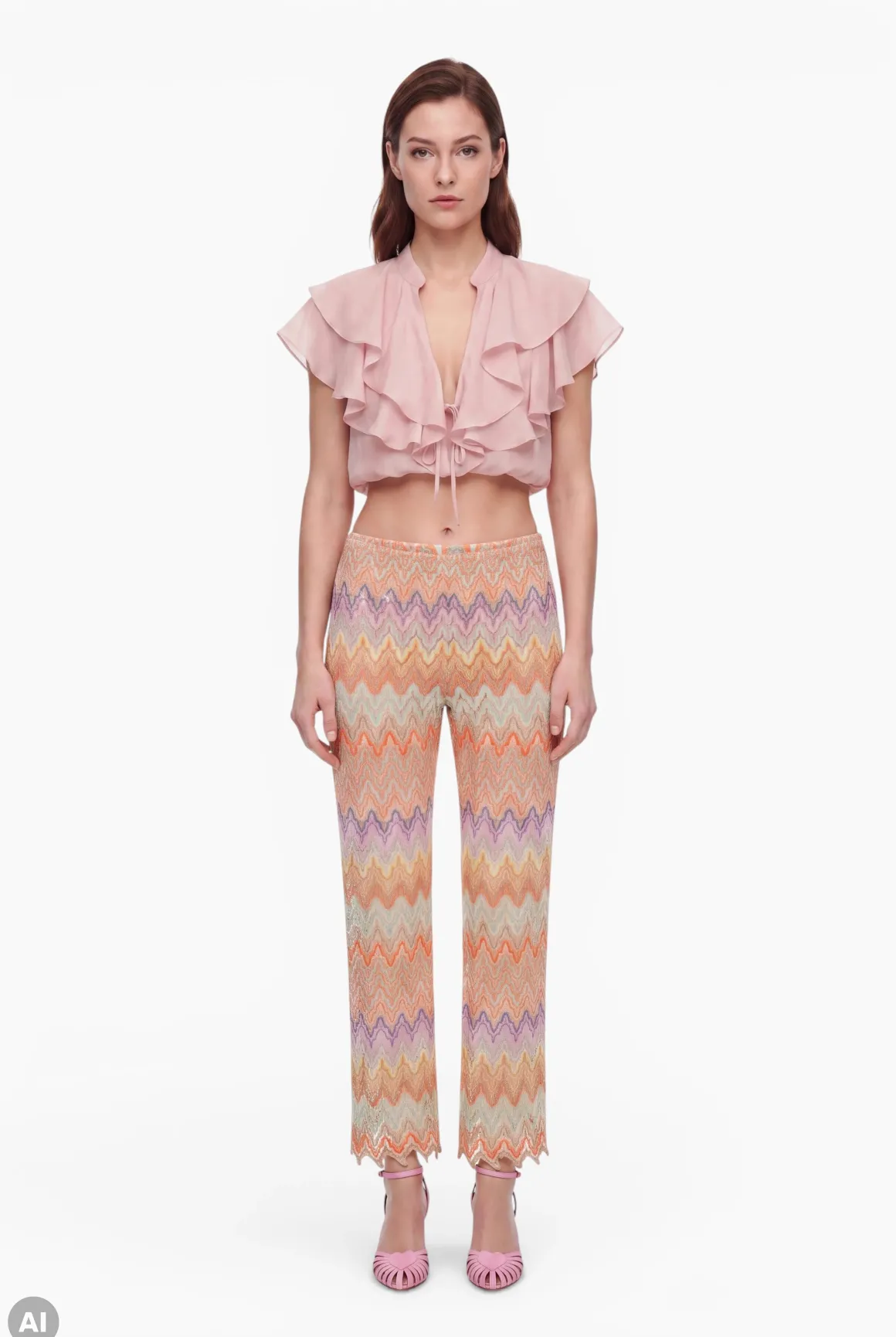Cropped Hose Zayana
