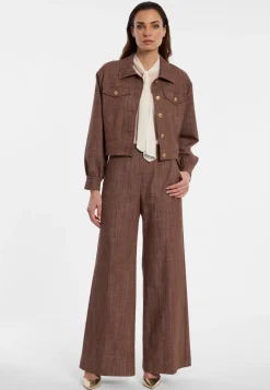 Cropped Jeansjacke Enlisa