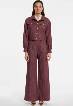 Cropped Jeansjacke Enlisary