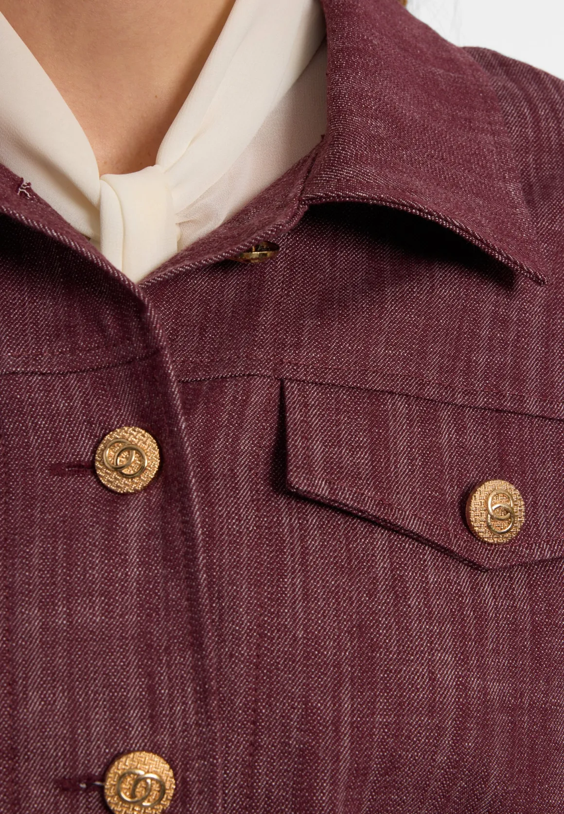 Cropped Jeansjacke Enlisary