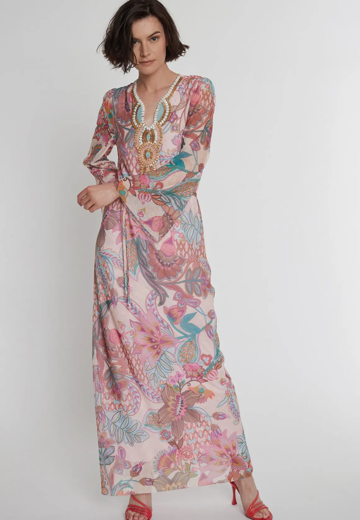 Kaftankleid Pelaroly