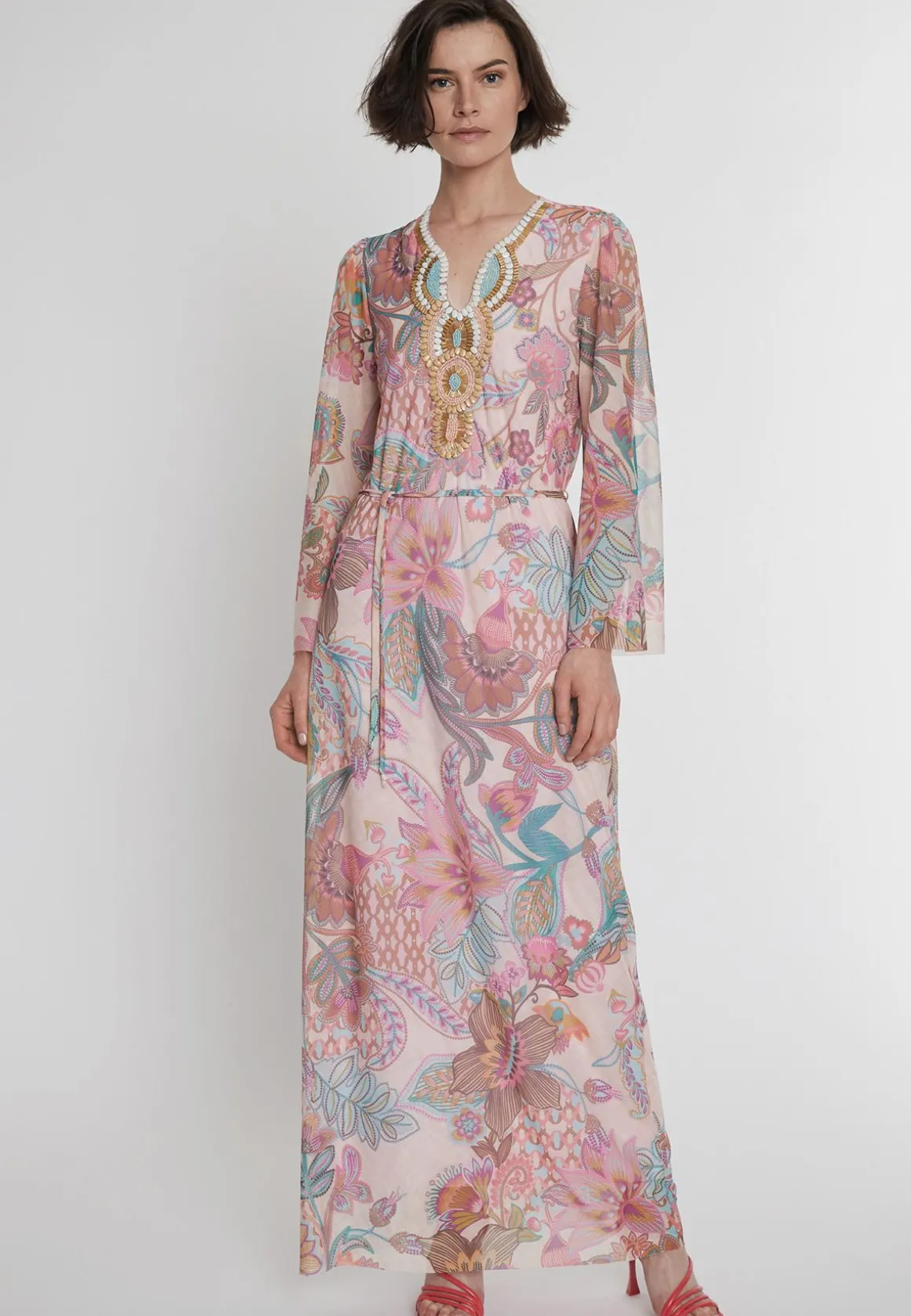 Kaftankleid Pelaroly
