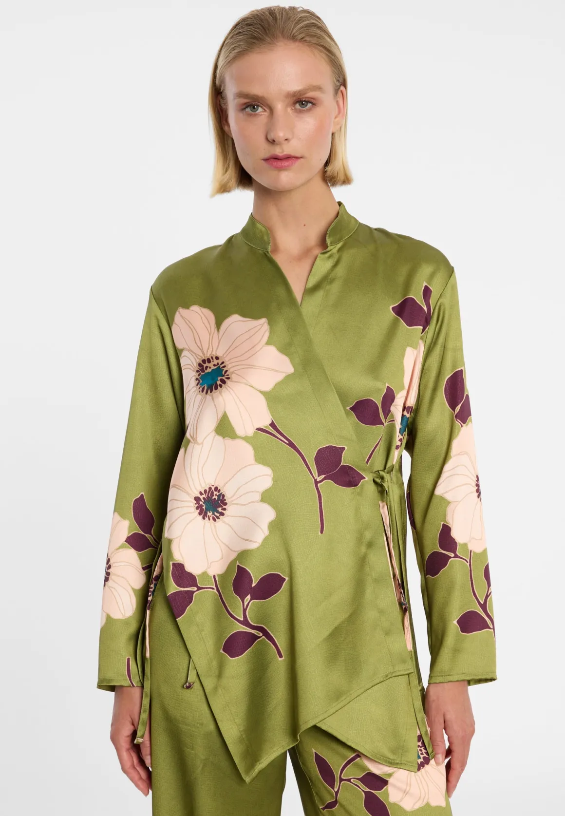 Kimonobluse Druni