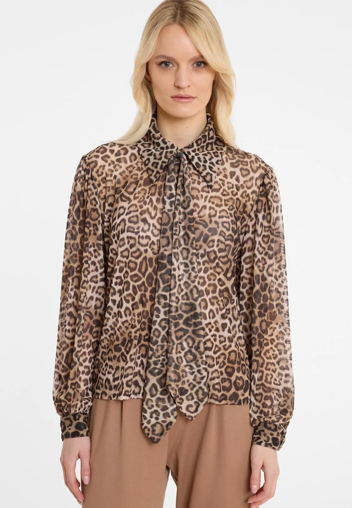 Krawattenbluse Aylea