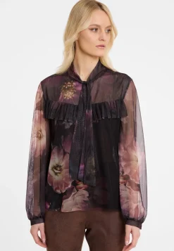 Krawattenbluse Azina