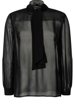 Krawattenbluse Swana