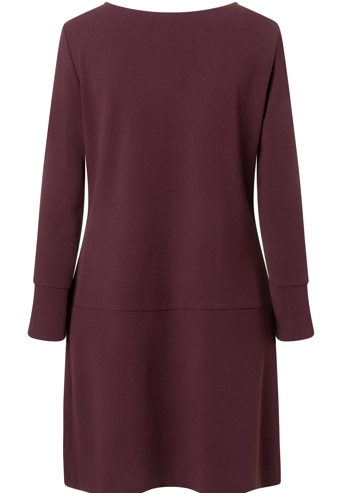 Krepp-Kleid mit Faltenrock Edria