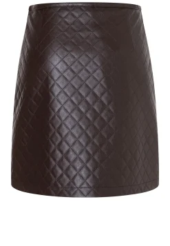 Kunstleder Minirock Enzyria