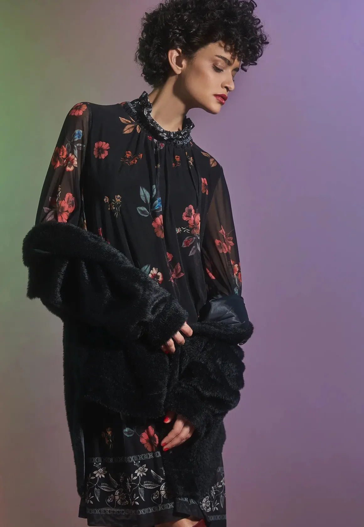 Langarmkleid Hiane