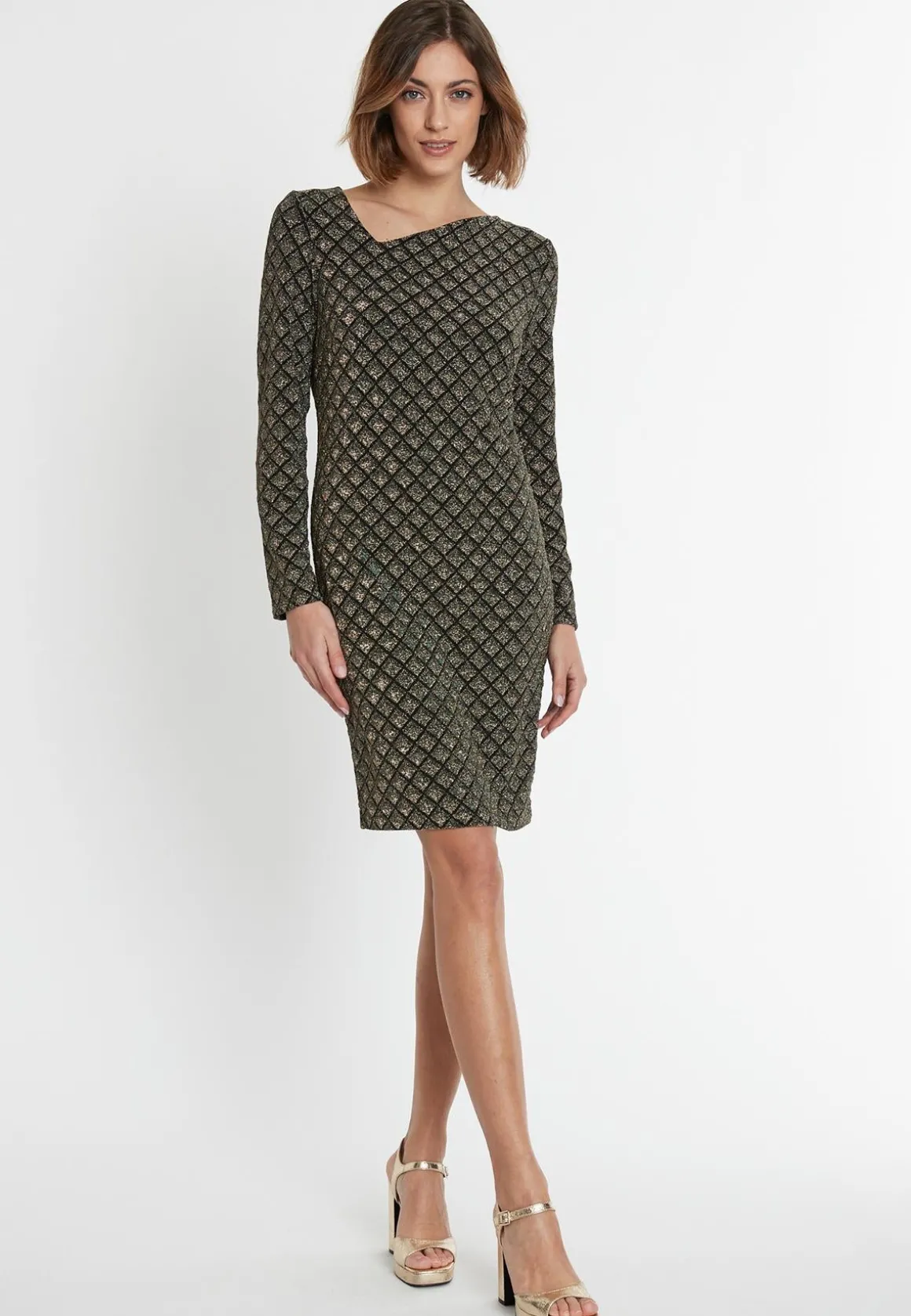 Langarmkleid Sakyra