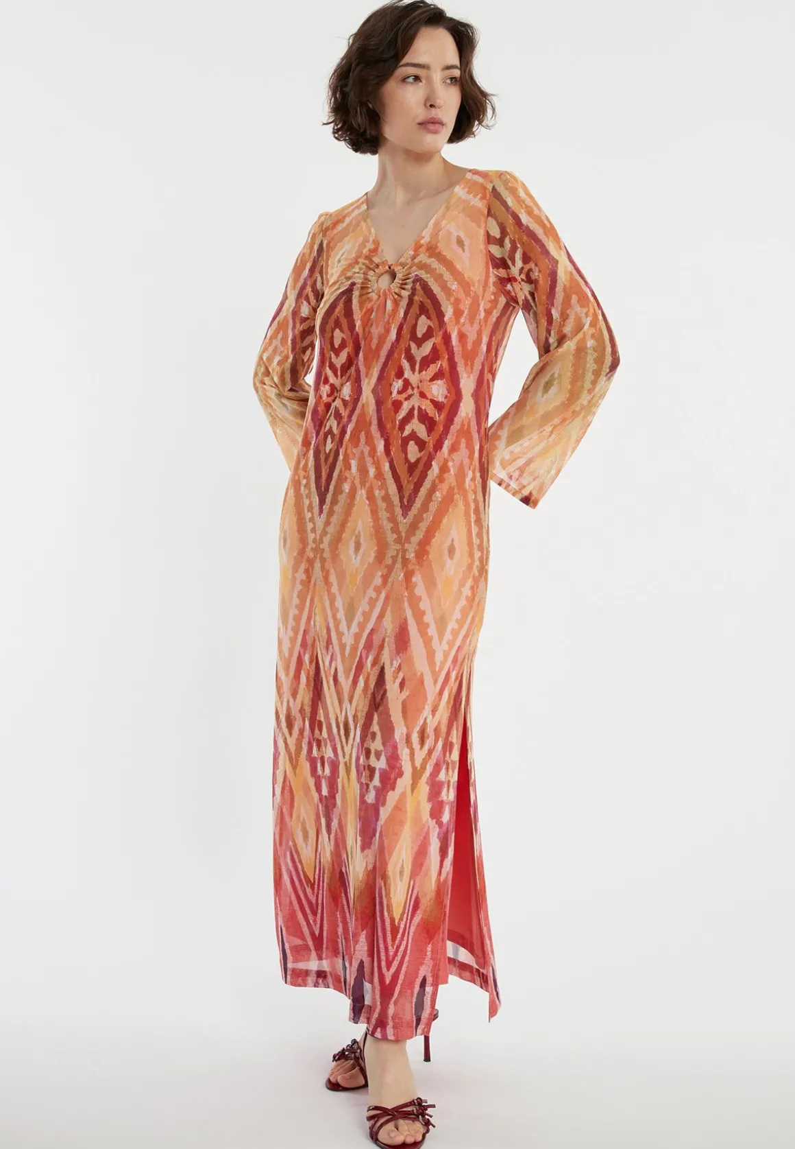 Langes Ethnokleid Zibaly