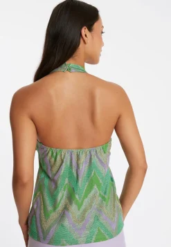 Neckholdertop Pisela