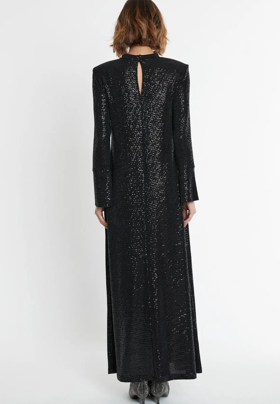 Pailletten Maxikleid Sagata