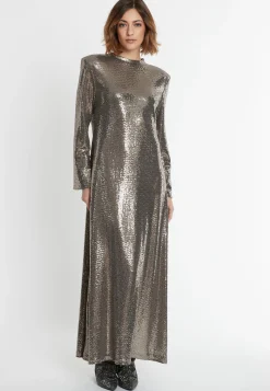 Pailletten Maxikleid Sagaty