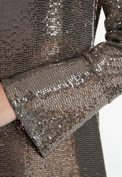 Pailletten Maxikleid Sagaty