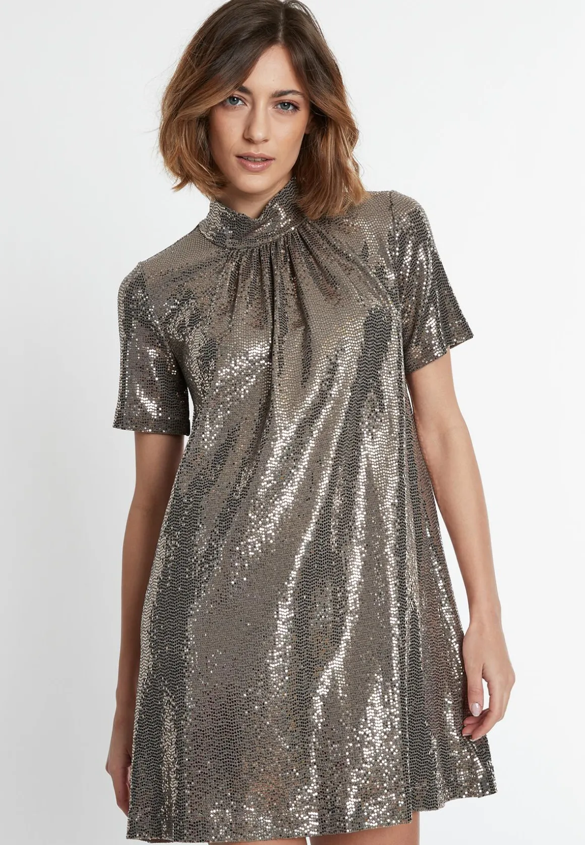 Pailletten Minikleid Sagena