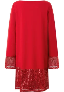 Pailletten Mix Kleid Magosa