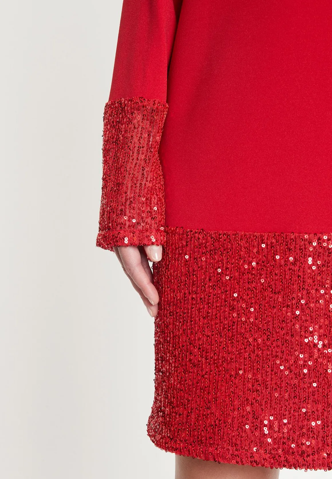 Pailletten Mix Kleid Magosa