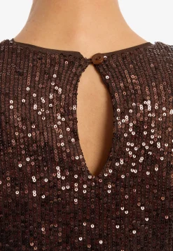 Paillettentop Evari