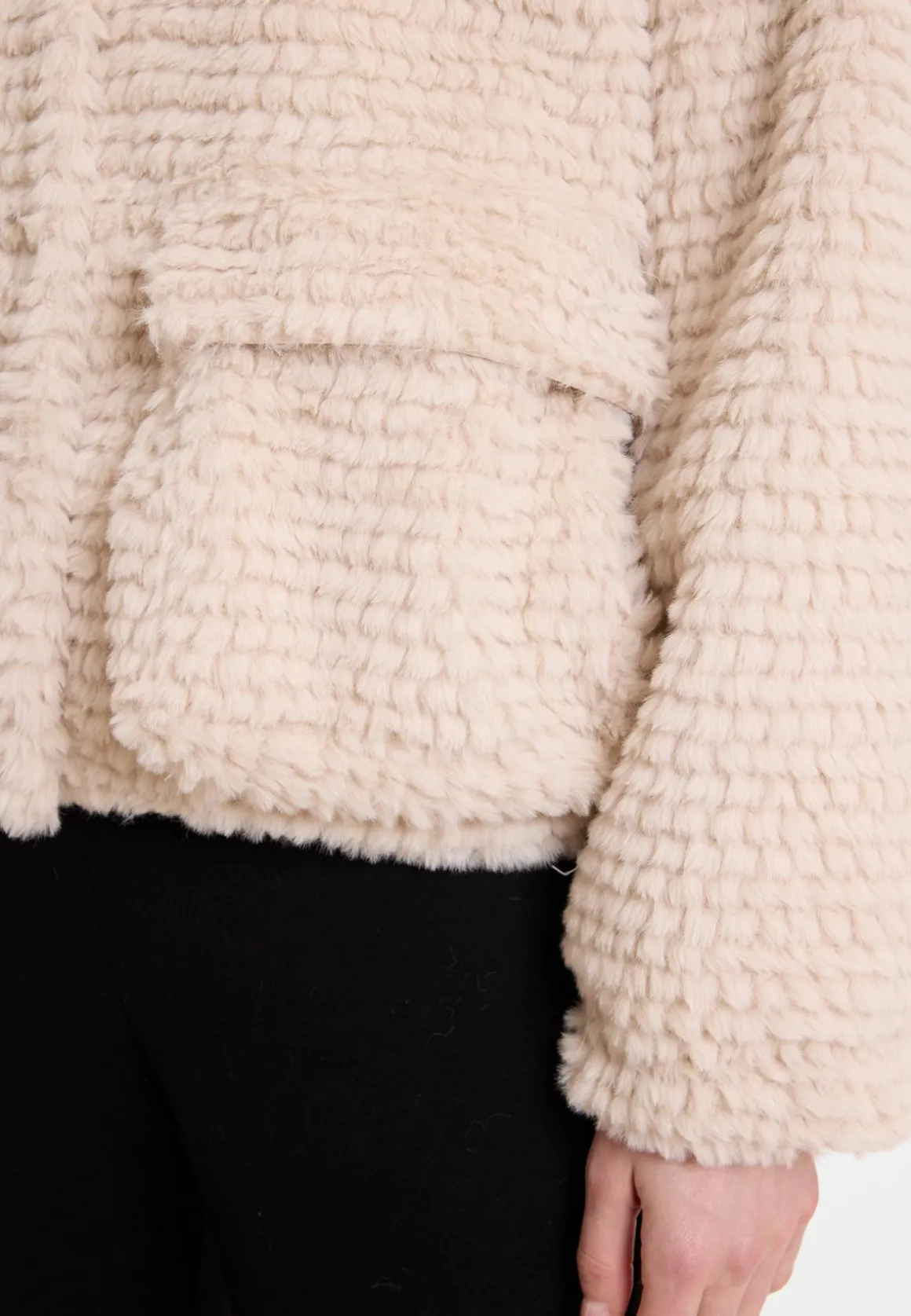 Plüschjacke Abasi