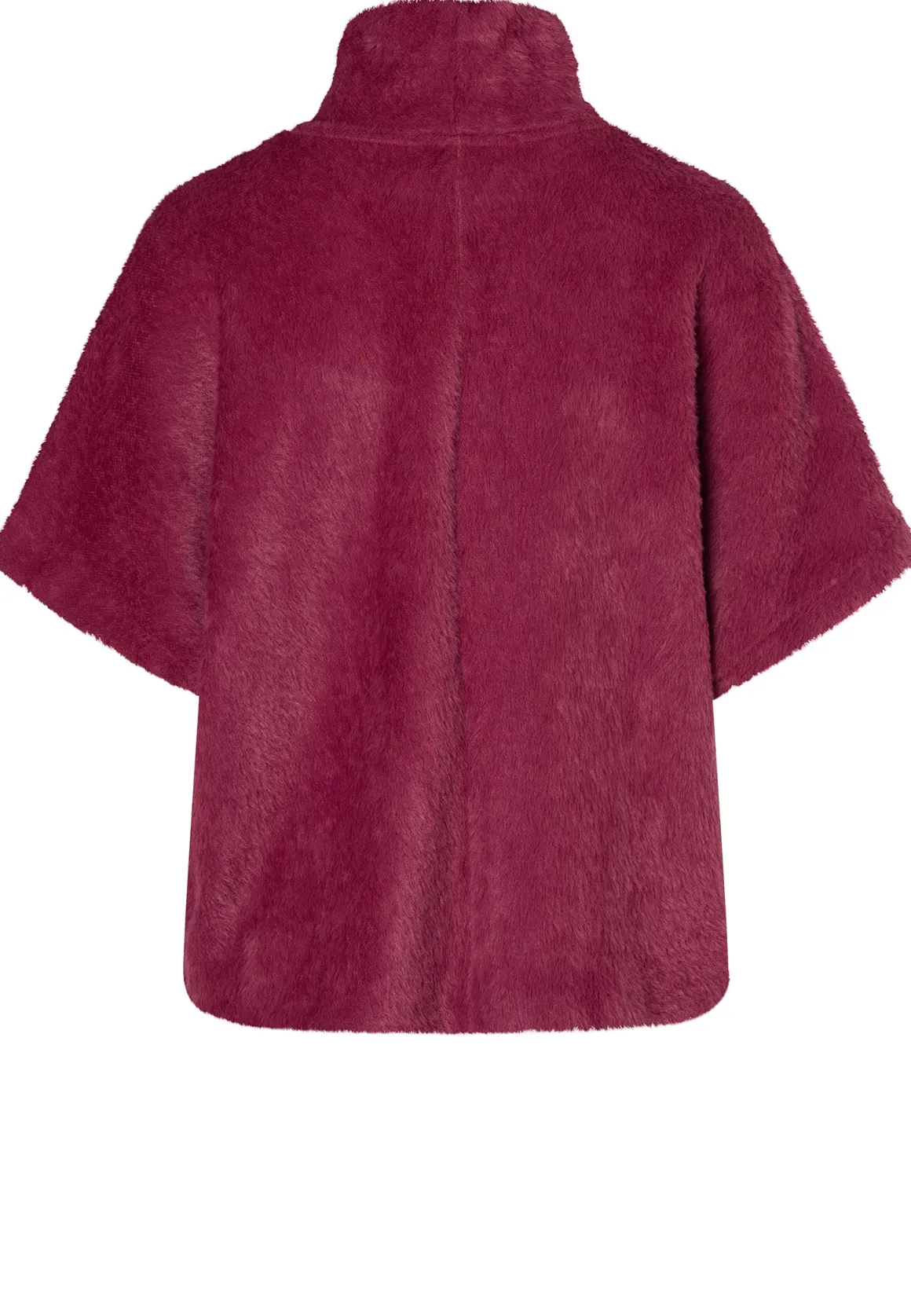 Plüsch-Kurzarm-Pullover Enirea