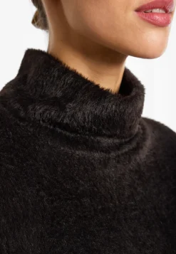Plüsch-Kurzarm-Pullover Enirys